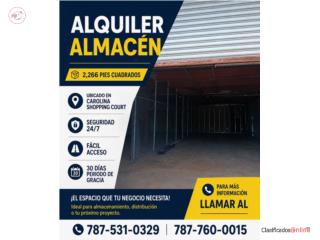 SE ALQUILA ALAMCEN 
