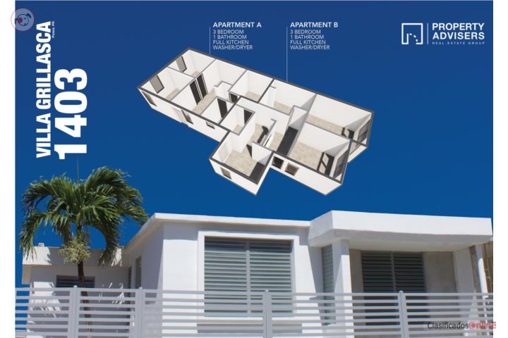 Apartamento 3 cuarto a pasos de PHSU