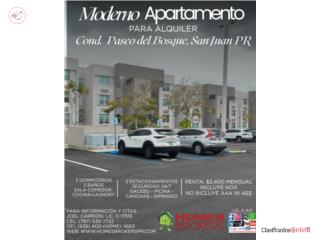 Paseo del Bosque SJ, Apt. Piso 2, 3h-2b-2P