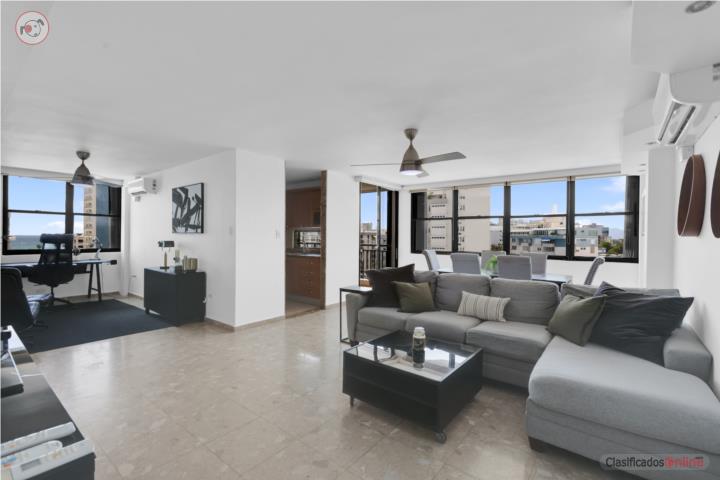 Move-In Ready Ocean-View Apartment in Condado