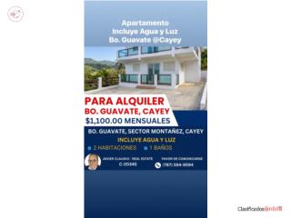 Apartamento Para Alquiler Incluye Agua y Luz