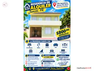 Alquiler casa en Juncos (Pueblo)