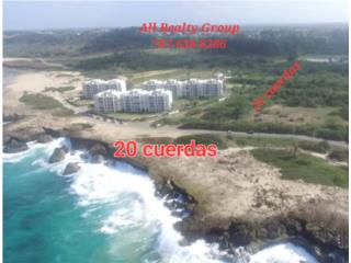 Puerto Rico - Bienes Raices Venta 20 cuerdas frente al mar . Puerto Rico