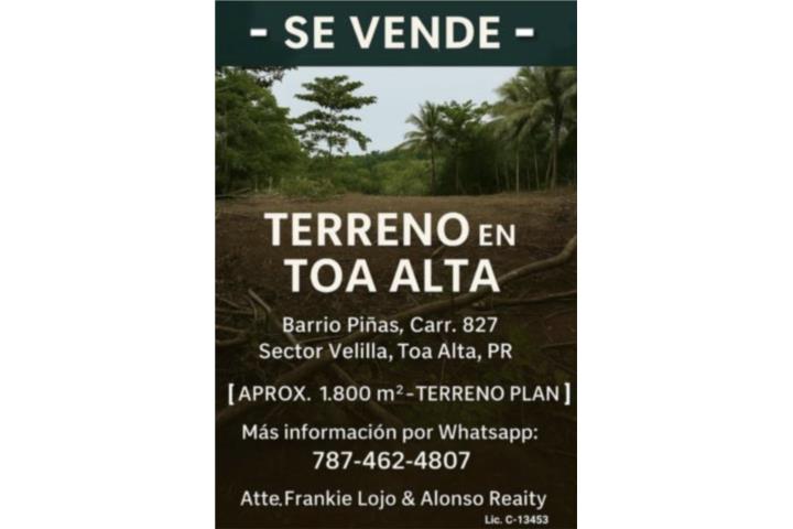 Velilla Puerto Rico Toa Alta