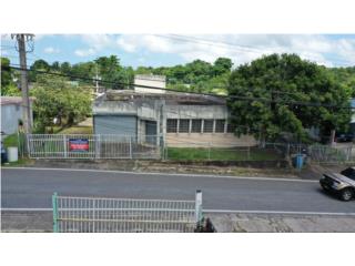 Edificio comercial con amplio terreno.