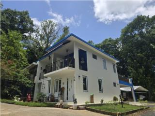 1.5 cuerdas de hermoso terreno con casa nueva