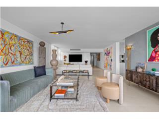 Penthouse Vista al Mar en Condado, Ambueblado