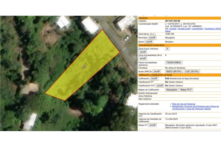 Miradero Puerto Rico Mayagüez