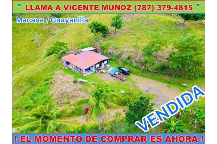 MACANA * TREMENDA FINCA * TIENES QUE VERLA *