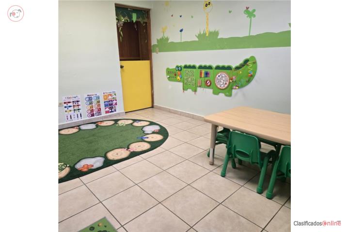 Llave de centro de cuidado infantil operando
