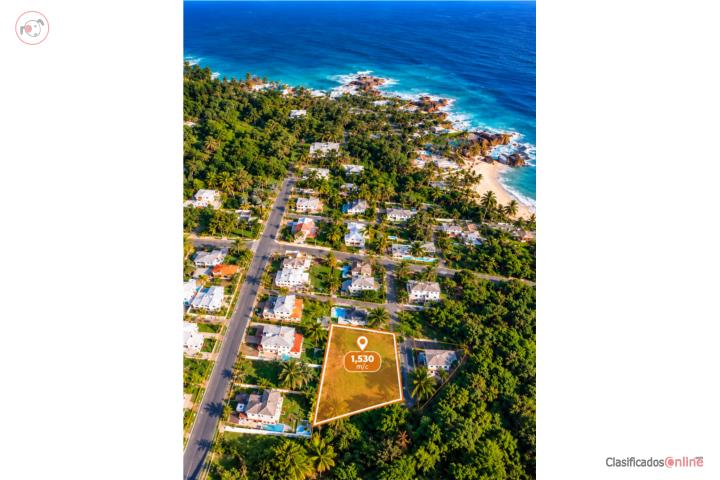 1,530 m² | Terreno plano | Cerca de Playa Tac