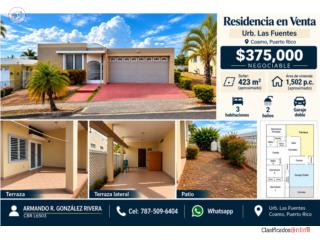 Urb Las Fuentes, Coamo 3/2 Precio neg...