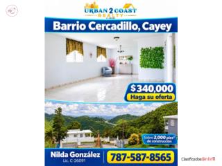 Hermosa Residencia en Cercadillo, Cayey, PR