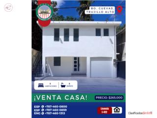 CASA MULTIFAMILIAR Bo. Cuevas, Trujillo Alto 