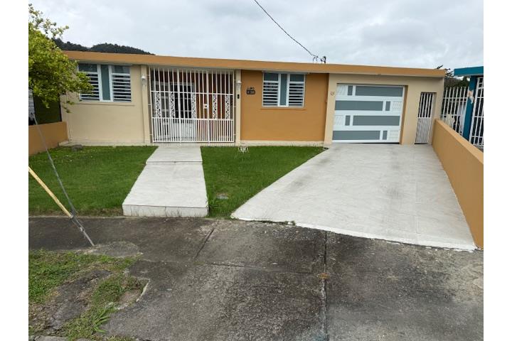 Residencia terrera,3hab,2 banos,family,area de estudio o oficina, gabinetes nuevos,marquesina extend