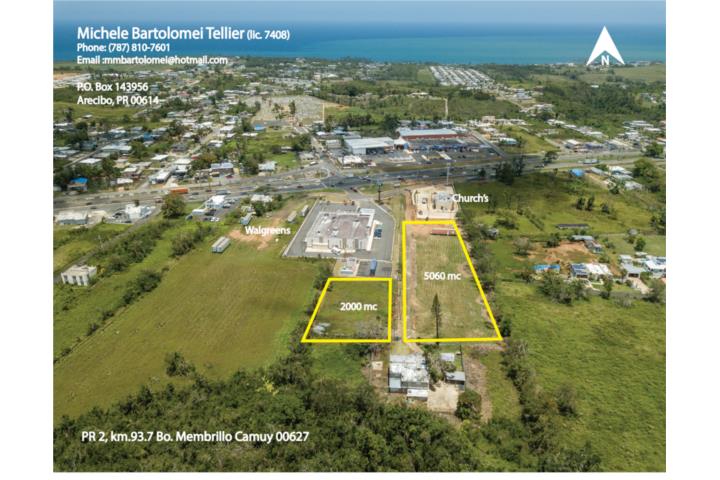 TERRENO 5,060 MC BO MEMBRILLO CAMUY