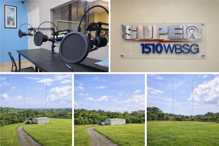 Estación radial operando + 6.