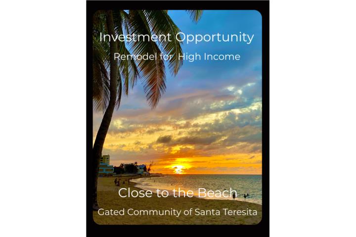 Santa Teresita 5 unidades para remodelar