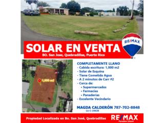 SOLAR BO. SAN JOSÉ, QUEBRADILLAS