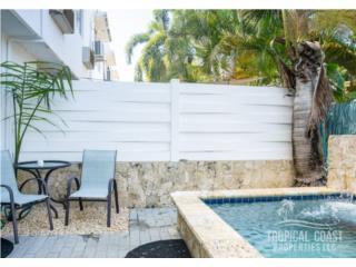 Three level townhome steps to the beach