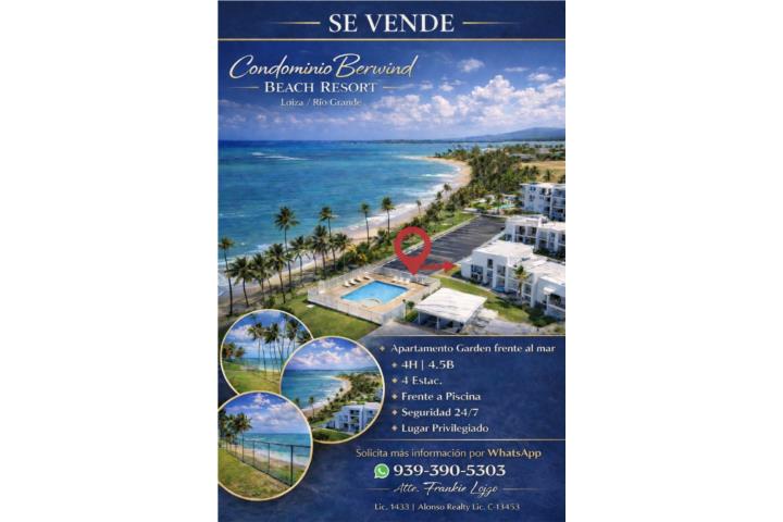 Apartment in Berwind Beach Resort, Río Grande