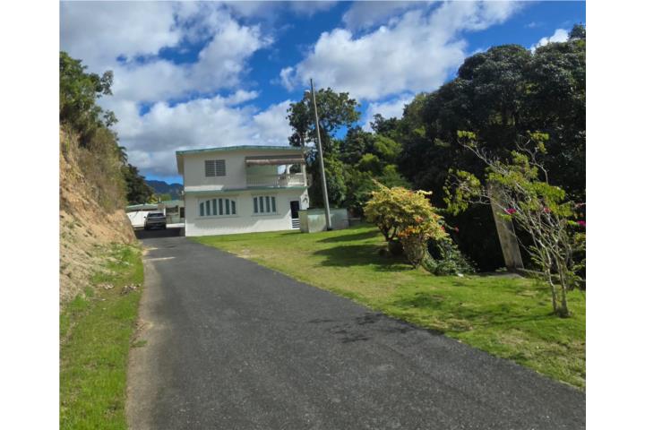 FINCA DE 10 CUERDAS, CON CASA DE DOS PISOS EN TERRENO PLANO Y BIEN CERCA DE LA CARRETERA 140 .