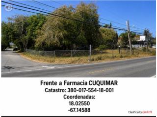 Solar esquina 2,213 metros cerca del poblado 