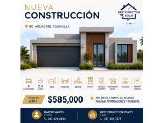 Puerto Rico - Bienes Raices VentaNUEVA CONSTRUCCI�N AGUACATE, AGUADILLA Puerto Rico