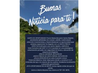 OPORTUNIDAD ÚNICA EN CIUDAD JARDÍN CANÓVANAS
