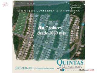7 Solares para construir, comenzando $170,000