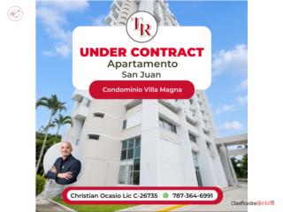 *UNDER CONTRACT* Apartamento en Cond. Villa Magna