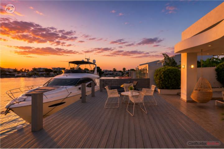 Waterfront Estate in Vistamar Marina w/ Dock