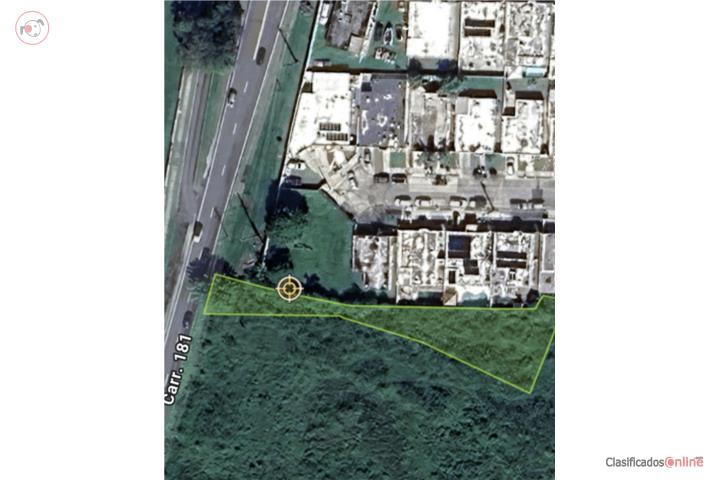 848.42 m2 zon. C-1 frente a la PR-181