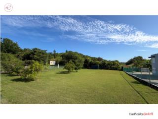 Flat, fenced, and ready for your visi...