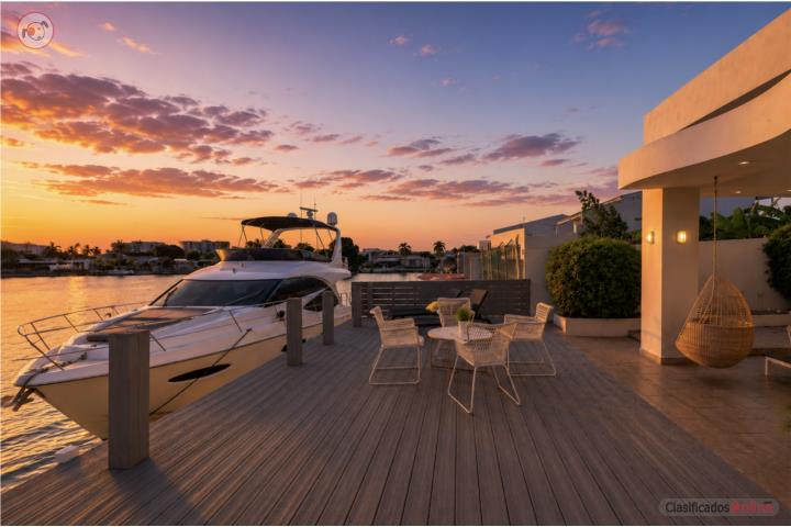 Waterfront Estate in Vistamar Marina w/ Dock