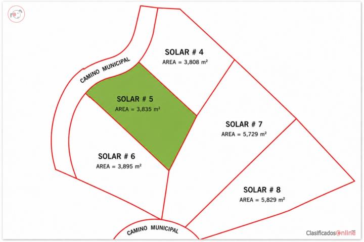 EXCELENTE LOTE 3,835M2 Canóvanas
