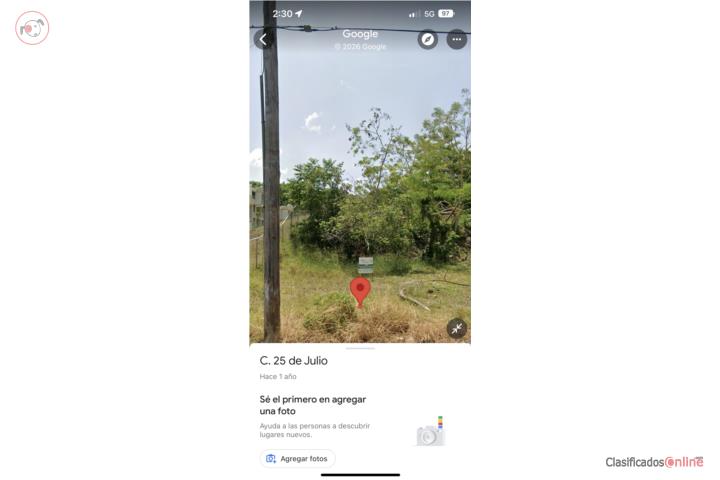 Lot in El Arrendado, Sabana Grande