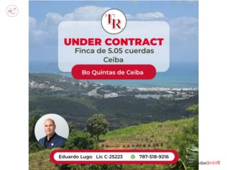 *UNDER CONTRACT FINCA de 5.05 cuerdas...