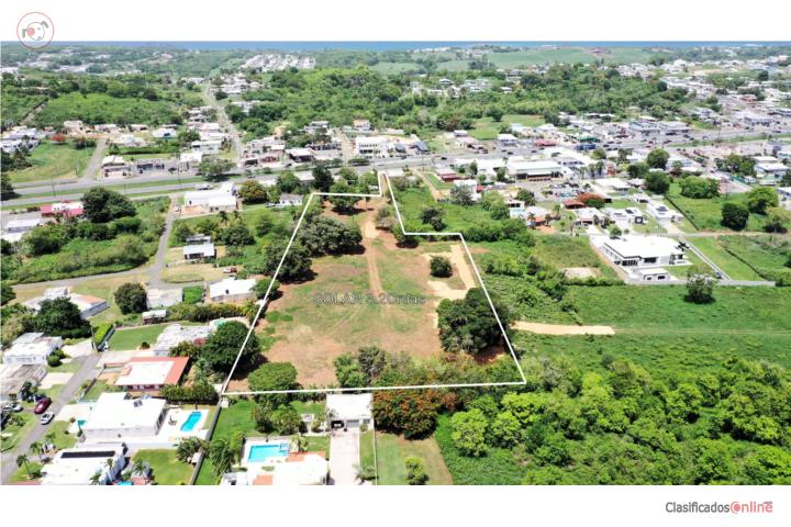 FINCA LLANA CON ENTRADA POR LA PR2