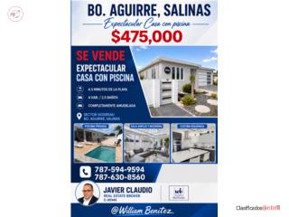 Se Vende Propiedad Con Piscina @Salin...