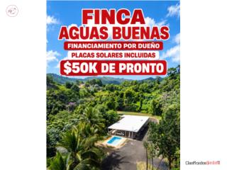 Finca con piscina, financiamiento por...