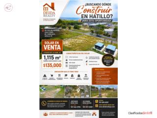 AMPLIO SOLAR VENTA CARRIZALES, HATIL...