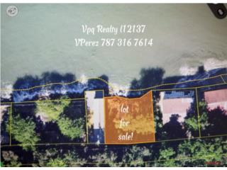 Spectacular beachfront lot in Joyudas...