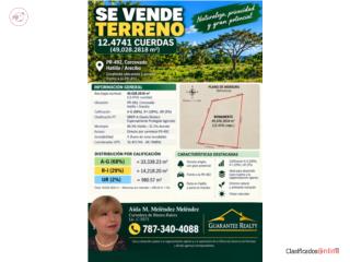 12.47 Cuerdas en PR-492 - Hatillo/Are...