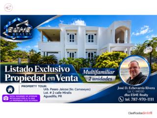 CASA AGUADILLA, PR - 2 UNIDADES, 7H/4...