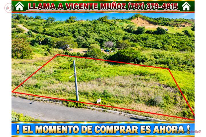 Solar de 3,930.39 m² en Yauco con vista a las montañas