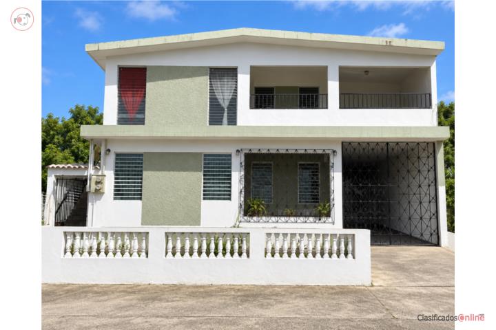 VENTA CASA EN YABUCOA 6 CUARTOS 3 BAÑOS