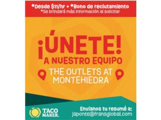 $11 y BONO * - Taco Maker Montehiedra