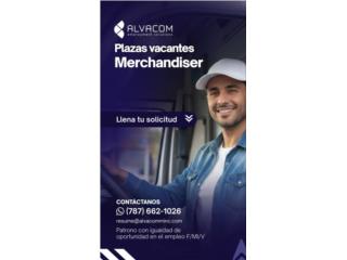 MERCHANDISER (TEMPORERO)-AREA METRO