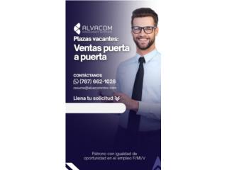 VENTAS PUERTA A PUERTA $16.36(P/H)